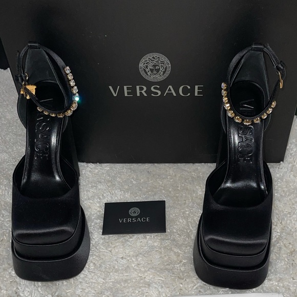 Versace Medusa Aevitas Platform Pumps Sz. 37 - Picture 5 of 17